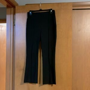 Loft Bootcut Crop Dress Pants, Black, Size 4